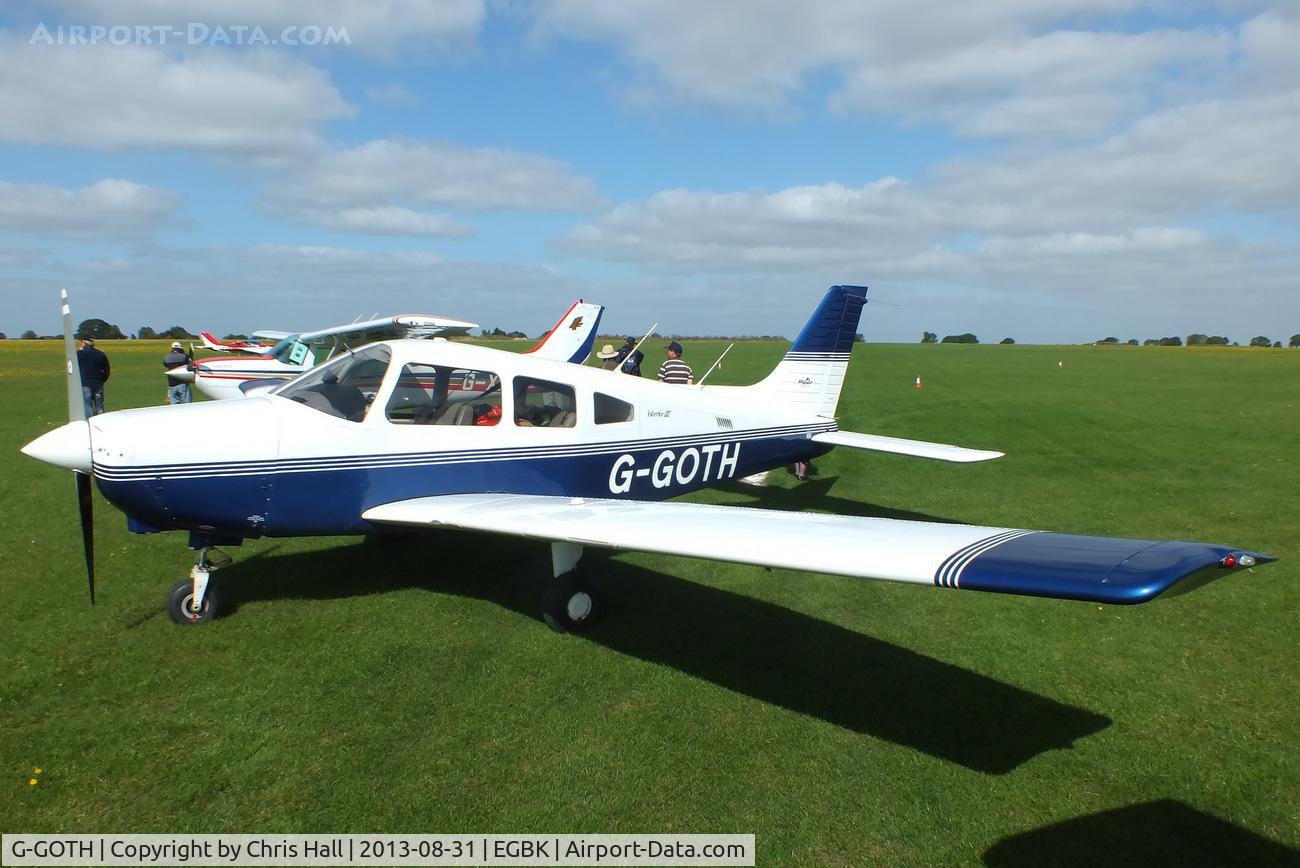 G-GOTH, 2004 Piper PA-28-161 Warrior III C/N 2842208, at the LAA Rally 2013, Sywell