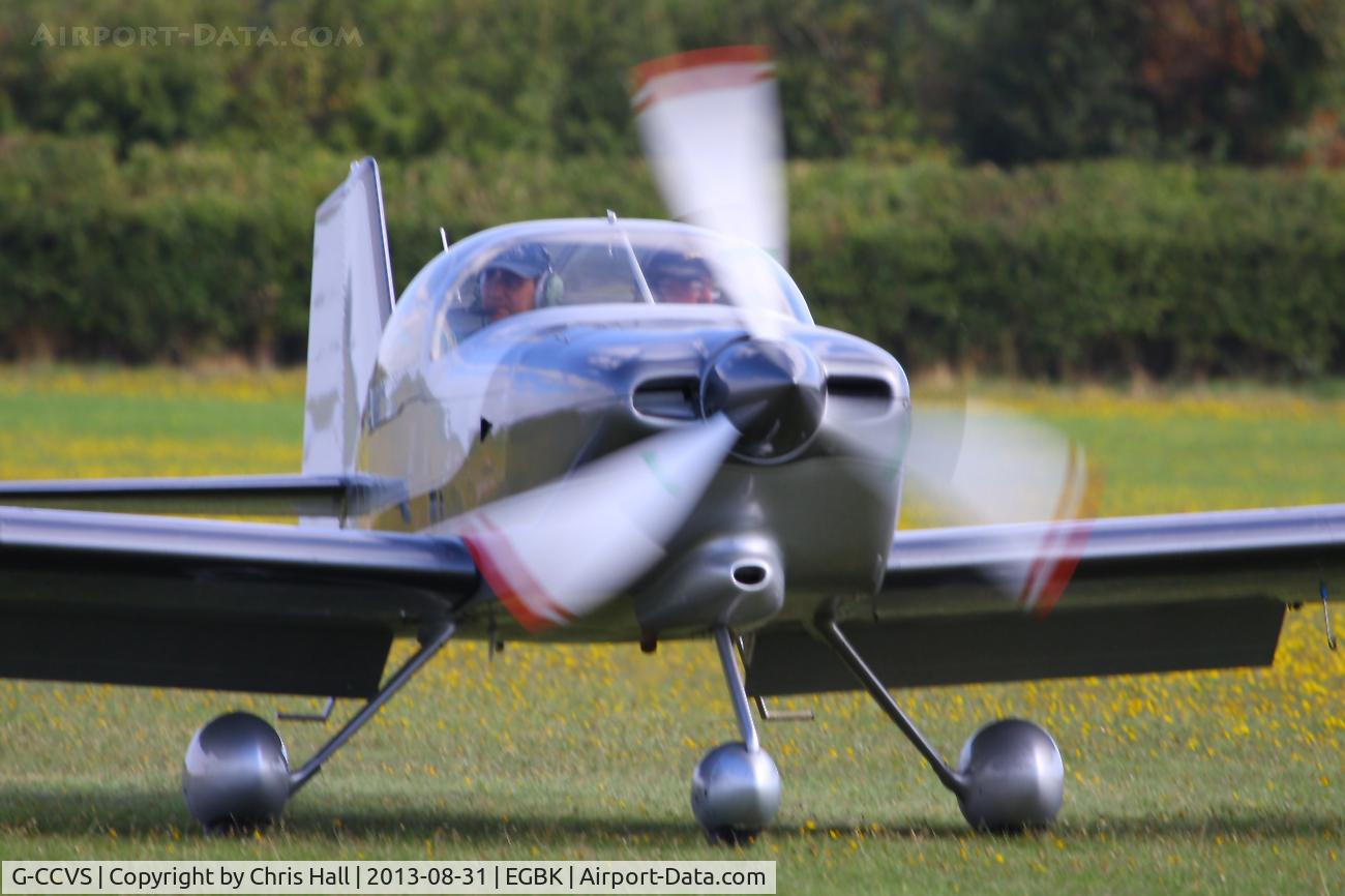 G-CCVS, 2010 Vans RV-6A C/N PFA 181A-13413, at the LAA Rally 2013, Sywell