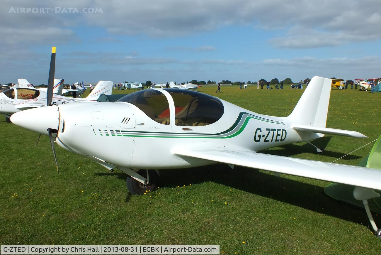 G-ZTED, 2005 Europa Monowheel C/N PFA 247-12492, at the LAA Rally 2013, Sywell