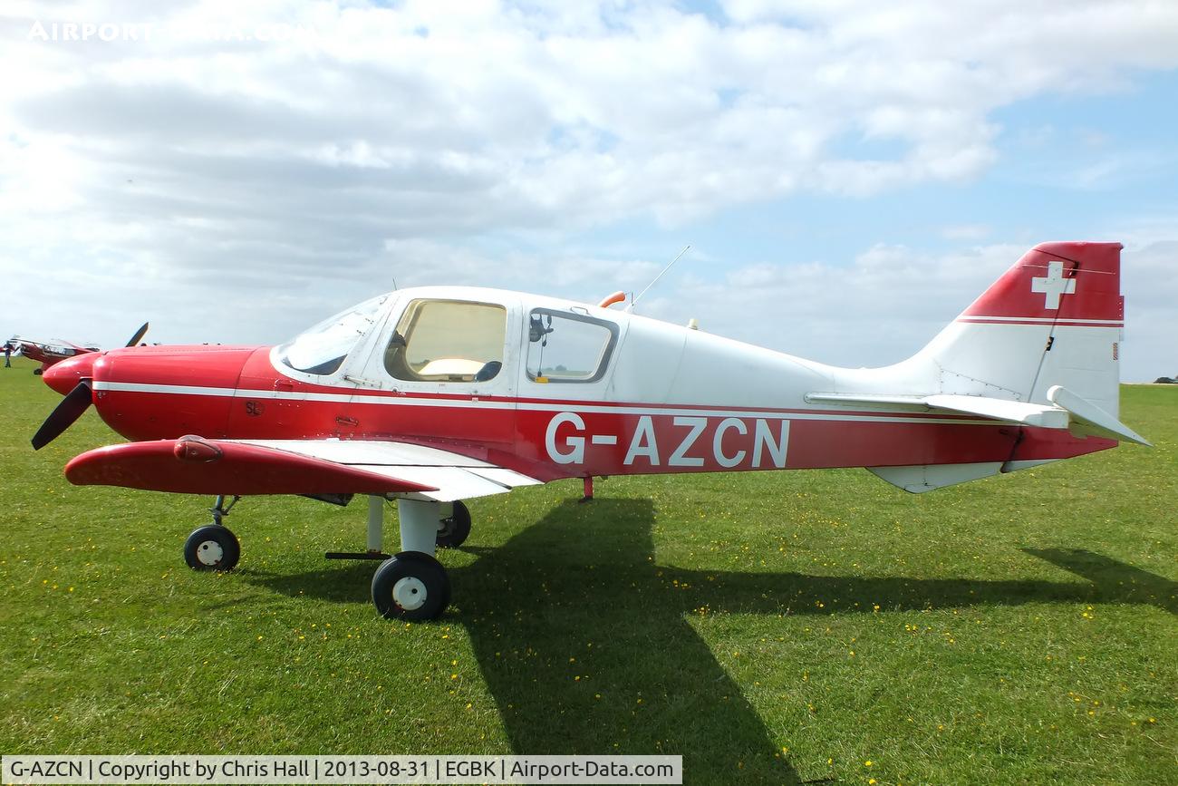 G-AZCN, 1972 Beagle B-121 Pup Series 2 (Pup 150) C/N B121-156, at the LAA Rally 2013, Sywell