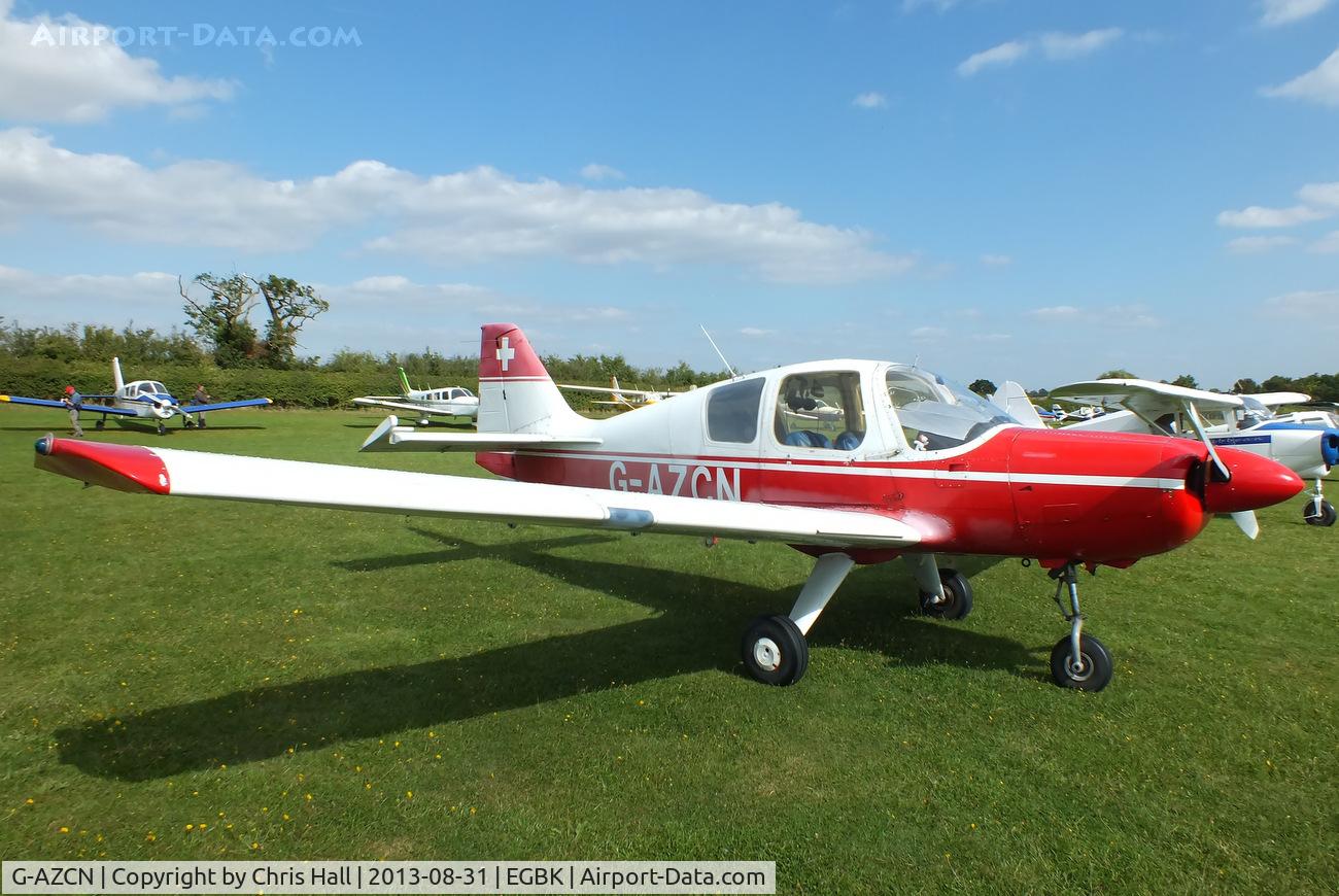 G-AZCN, 1972 Beagle B-121 Pup Series 2 (Pup 150) C/N B121-156, at the LAA Rally 2013, Sywell