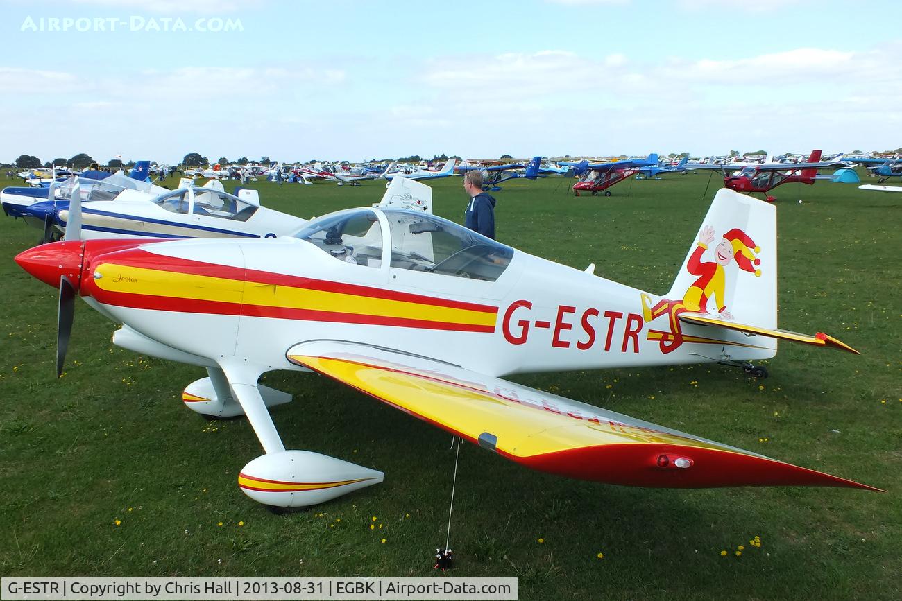 G-ESTR, 2003 Vans RV-6 C/N PFA 181A-13638, at the LAA Rally 2013, Sywell