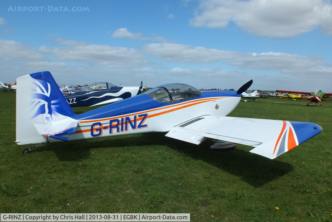 G-RINZ, 2006 Vans RV-7 C/N PFA 323-13982, at the LAA Rally 2013, Sywell