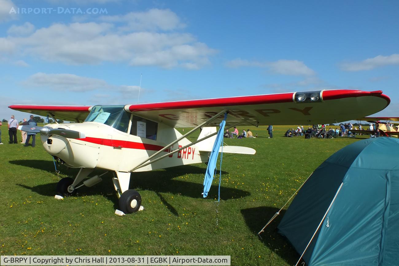 G-BRPY, 1948 Piper PA-15 Vagabond Vagabond C/N 15-141, at the LAA Rally 2013, Sywell