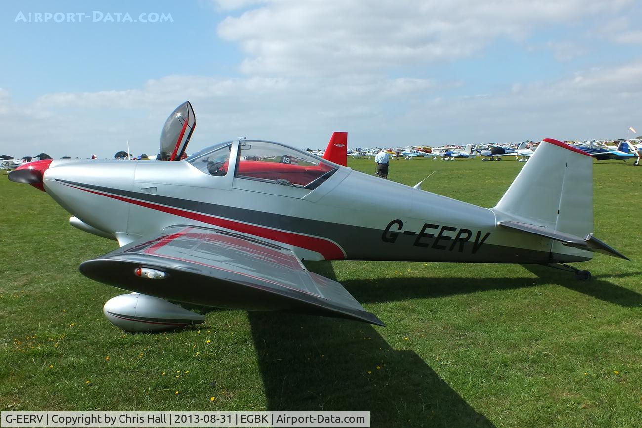 G-EERV, 2002 Vans RV-6 C/N PFA 181A-13381, at the LAA Rally 2013, Sywell