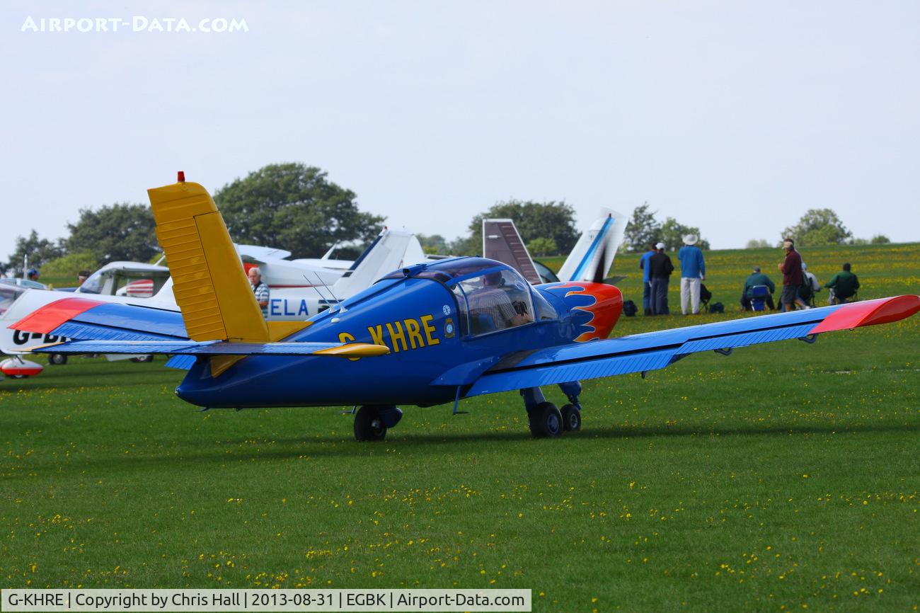 G-KHRE, 1979 Socata Rallye 150SV Garnement C/N 2931, at the LAA Rally 2013, Sywell