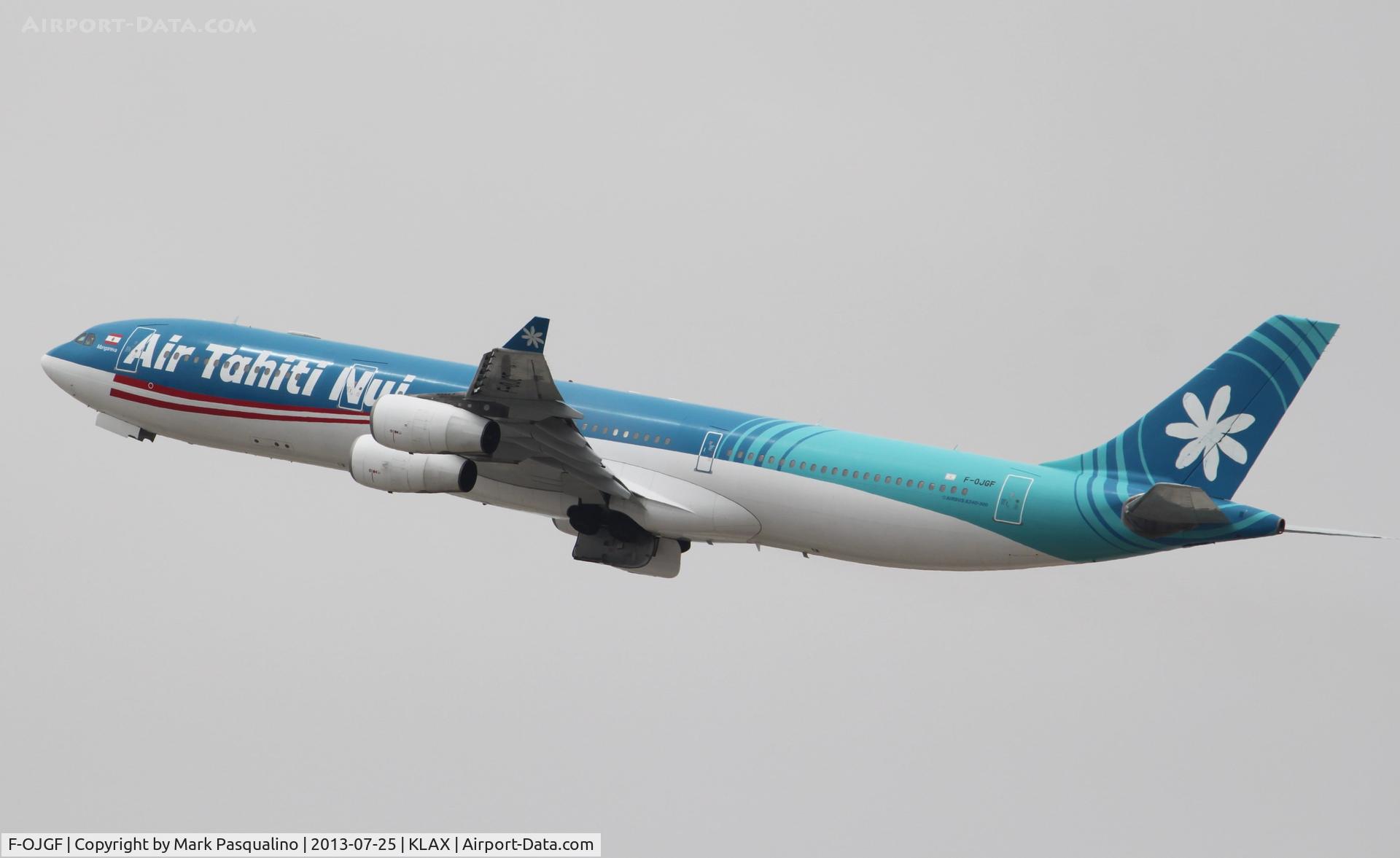 F-OJGF, 2001 Airbus A340-313 C/N 385, Airbus A340-300