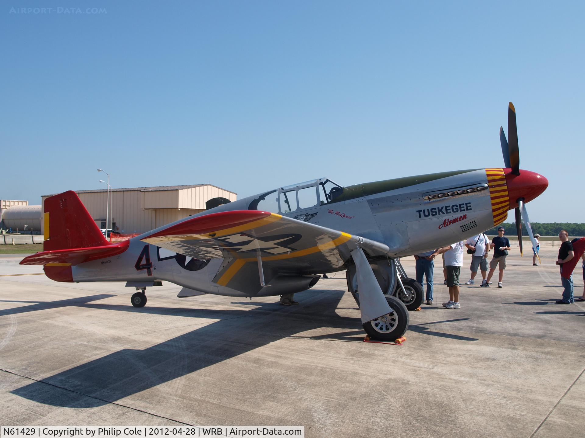N61429, 1942 North American P-51C Mustang C/N 103-26199, Warner Robins Airshow 2012