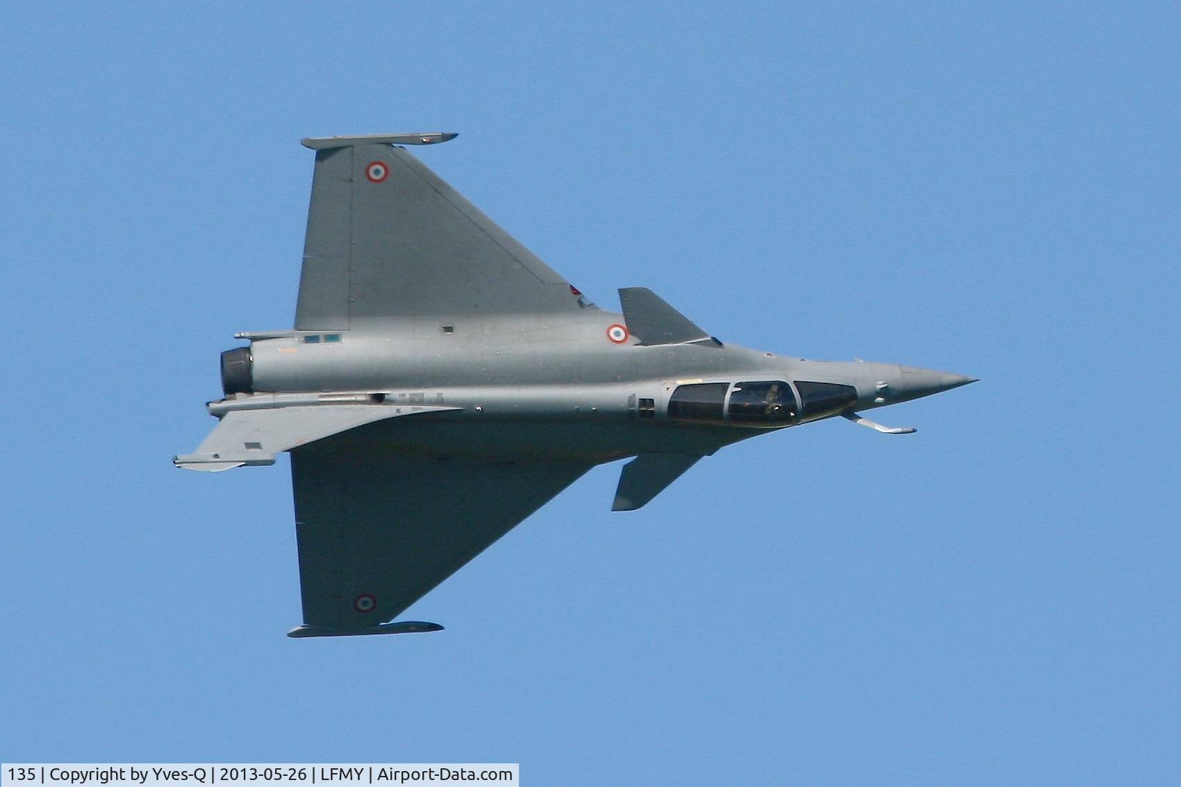 135, Dassault Rafale C C/N 135, French Air Force Dassault Rafale C, Salon de Provence Air Base 701 (LFMY)