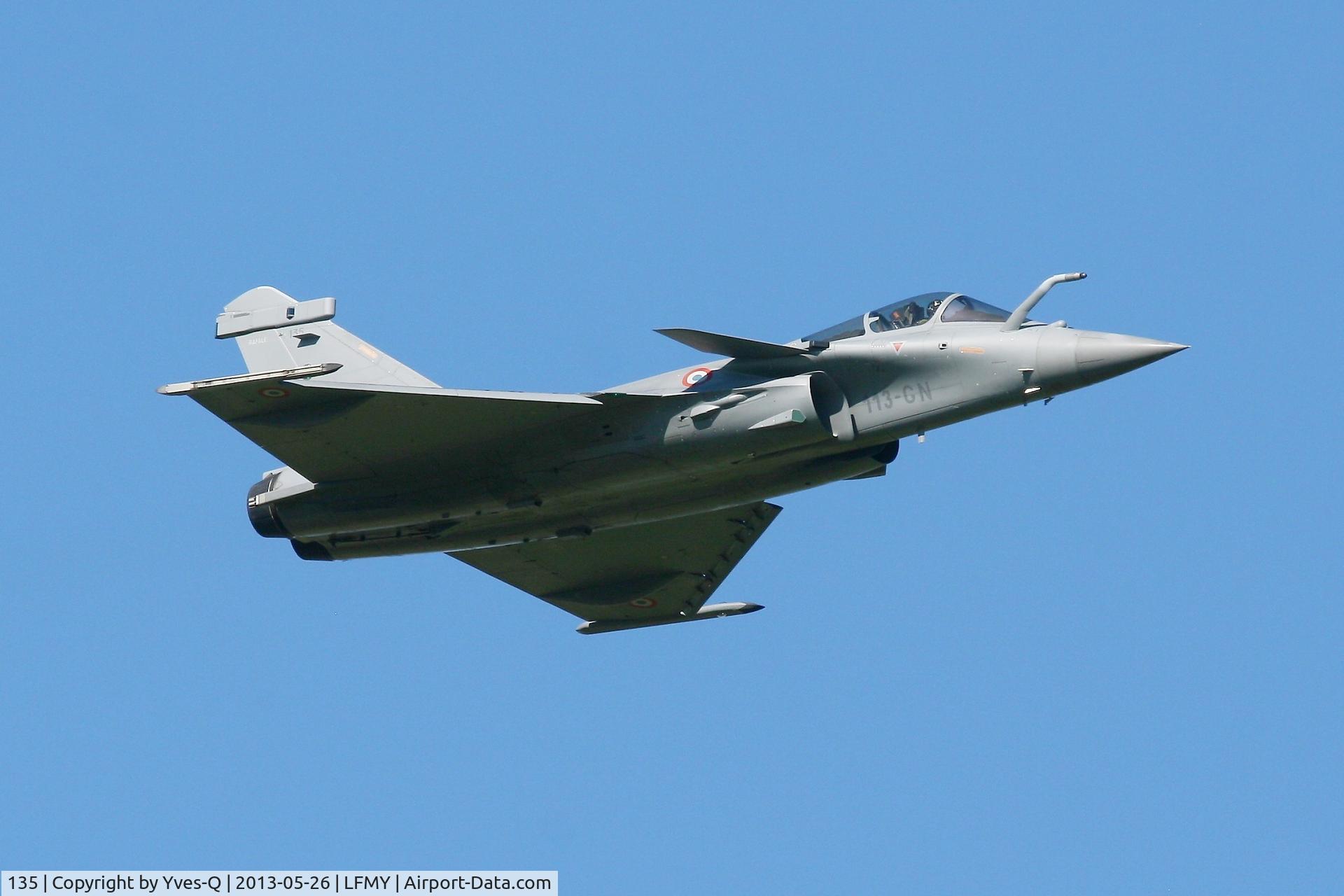 135, Dassault Rafale C C/N 135, French Air Force Dassault Rafale C, Salon de Provence Air Base 701 (LFMY)