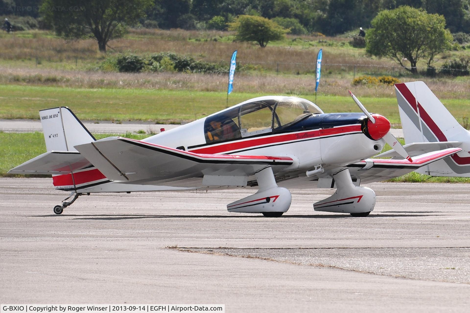 G-BXIO, 1966 SAN Jodel DR-1050M Excellence C/N 493, Visting Jodel Excellence.