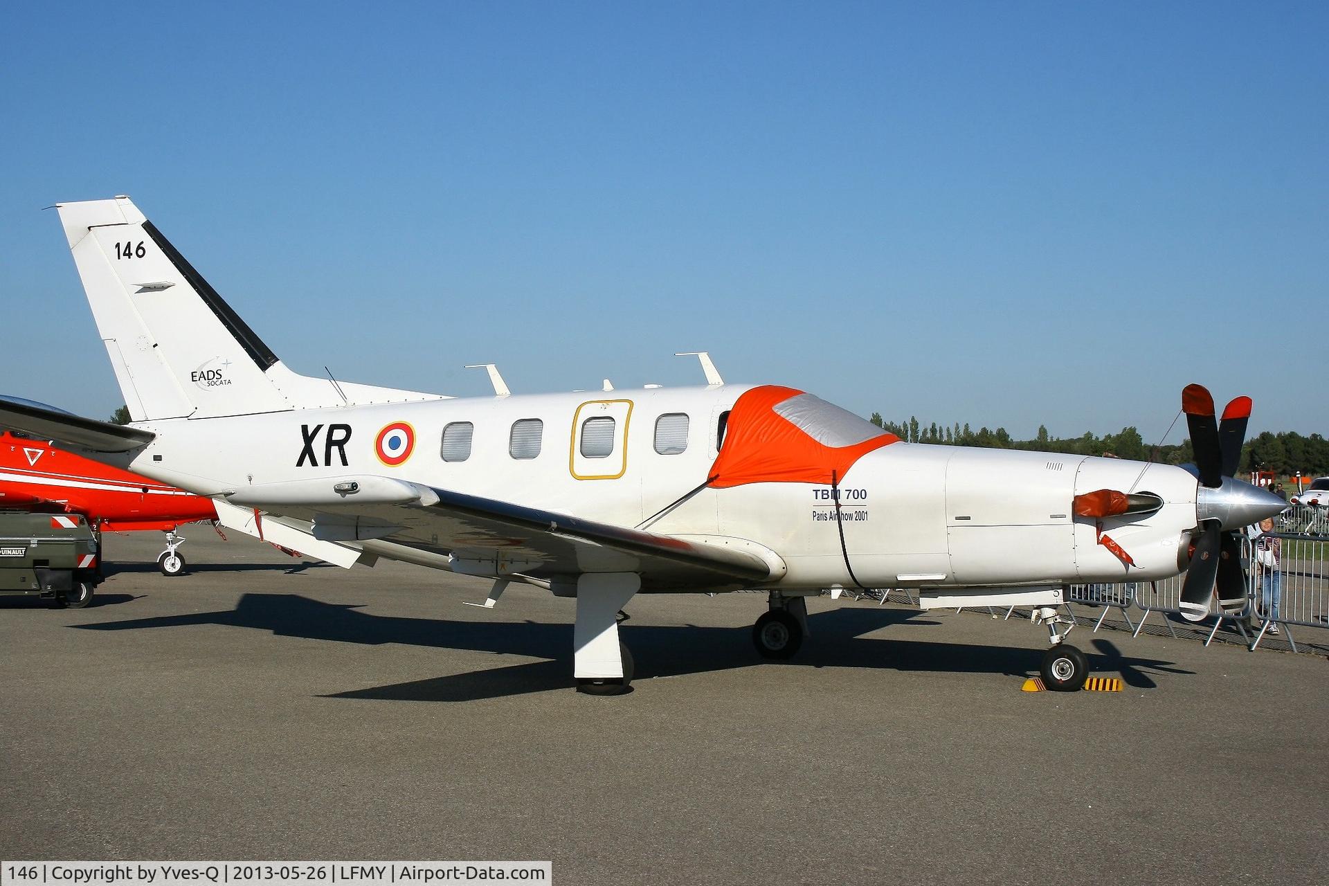 146, 1999 Socata TBM-700A C/N 146, Socata TBM-700A, Static display, Salon de Provence Air Base 701 (LFMY) open day 2013