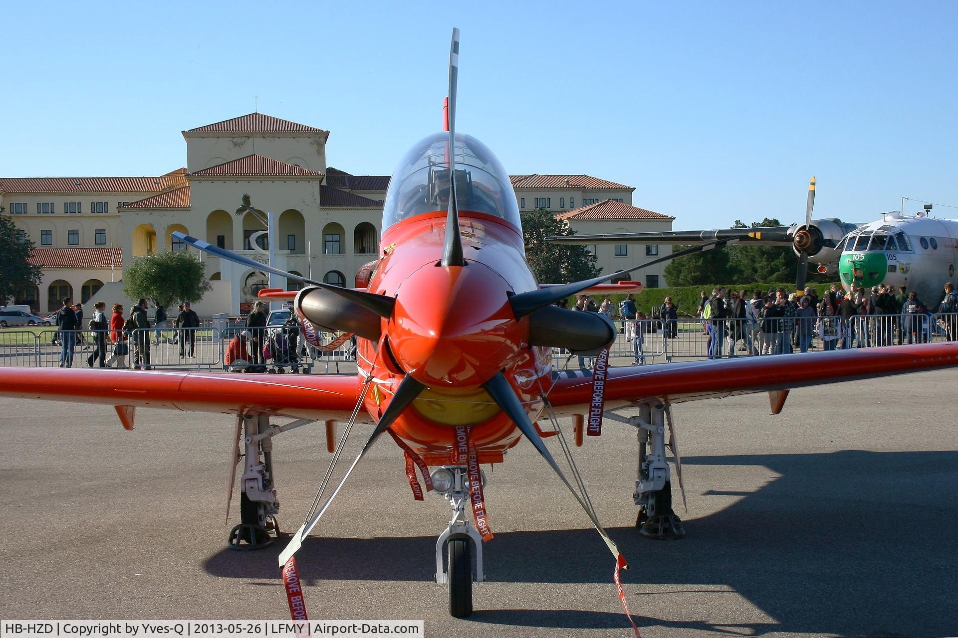 HB-HZD, 2007 Pilatus PC-21 C/N 102, Pilatus PC-2, Salon de Provence Air Base 701 (LFMY)