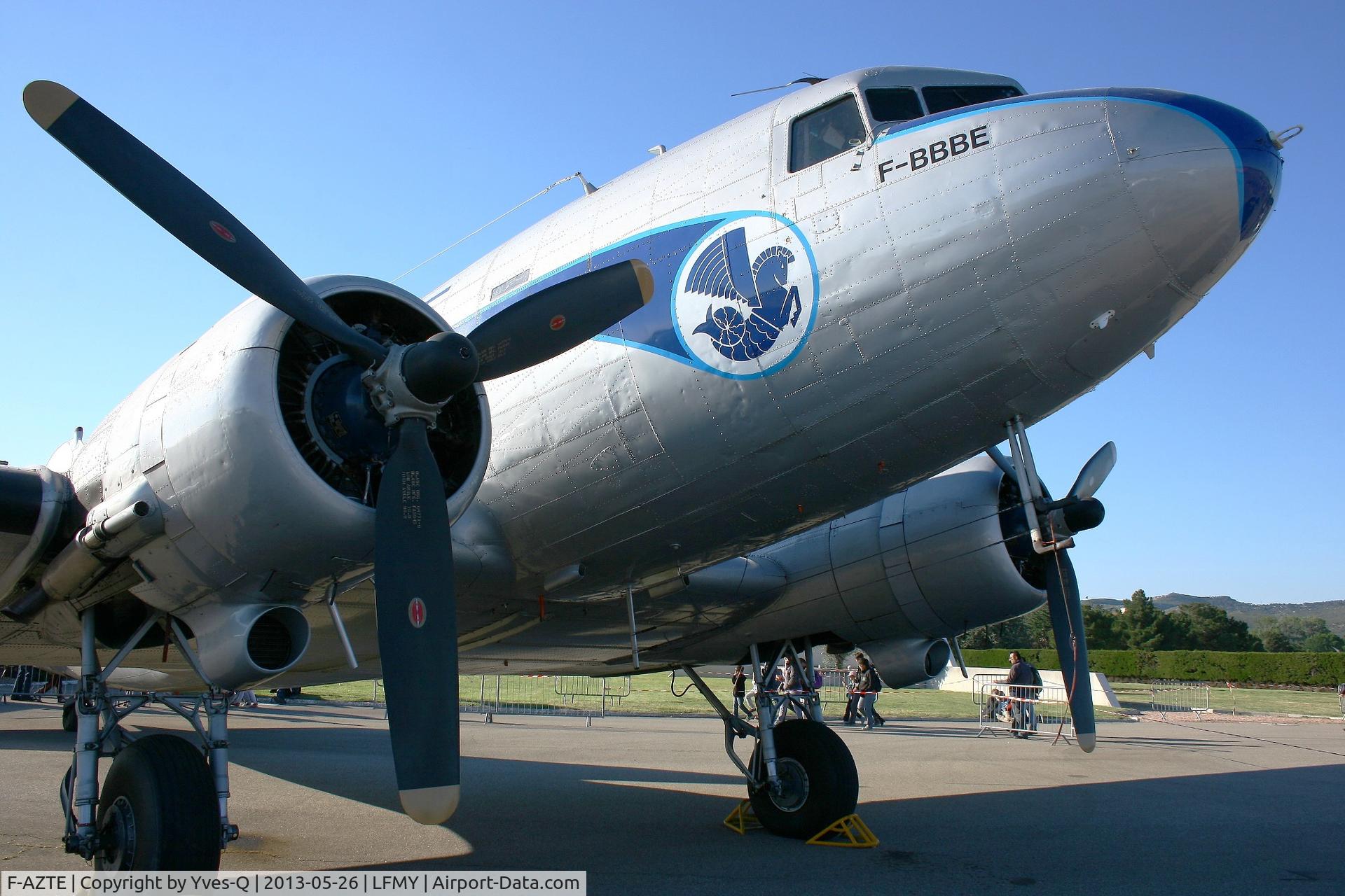 F-AZTE, 1943 Douglas C-47A-1-DL  Skytrain C/N 9172, Douglas C-47A Skytrain, Salon de Provence Air Base 701 (LFMY) Open day 2013