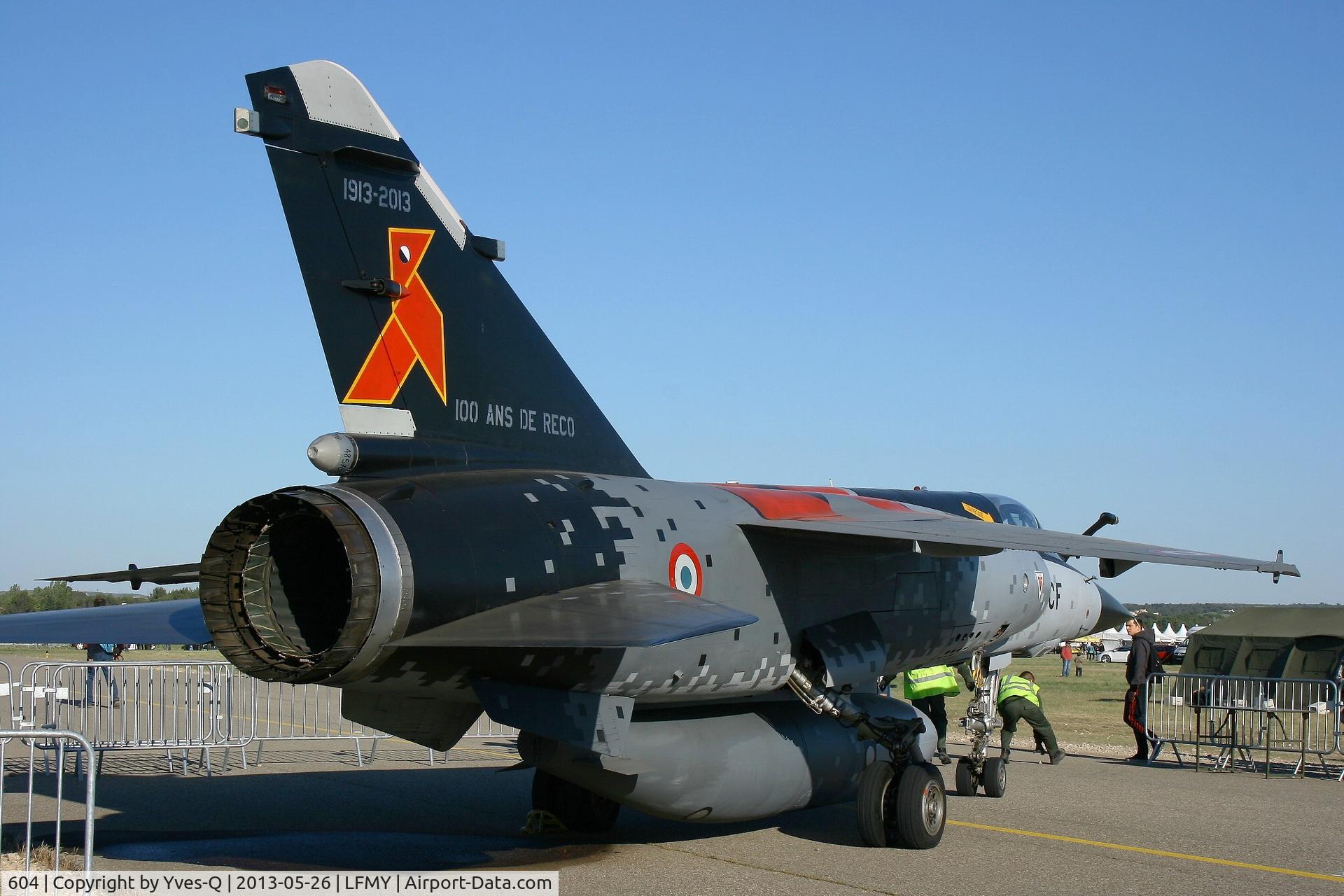604, Dassault Mirage F.1CR C/N 604, French Air Force Dassault Mirage F1CR, Salon de Provence Air Base 701 (LFMY)