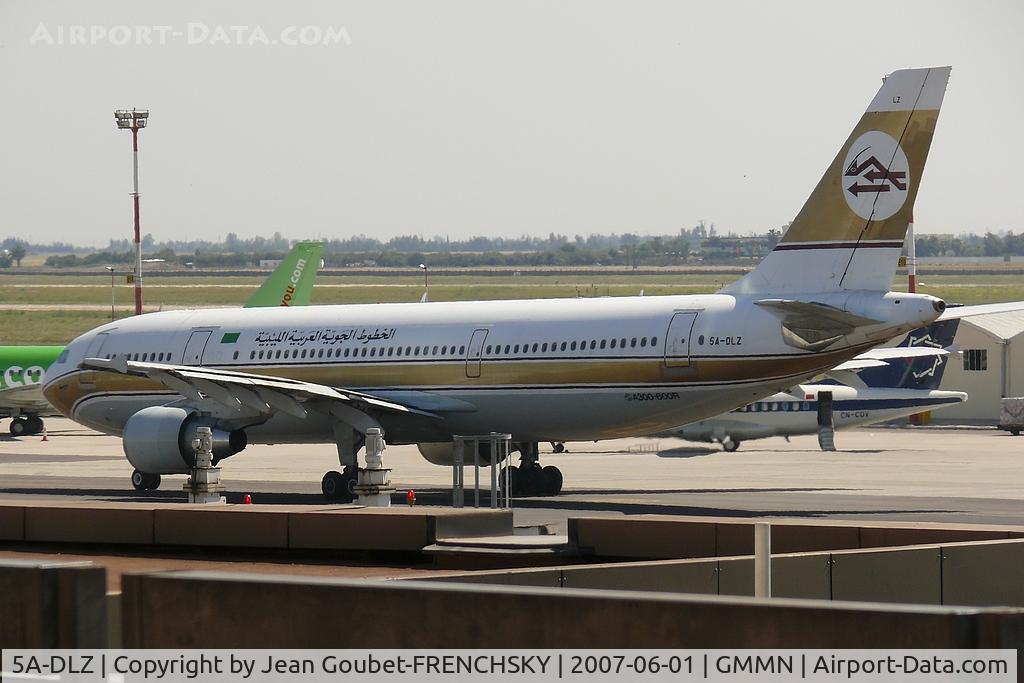5A-DLZ, 1991 Airbus A300B4-622R C/N 616, LYBIAN AIRLINES from Tripoli