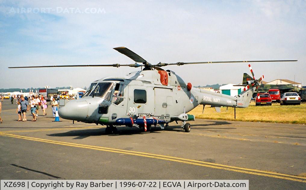 XZ698, Westland Lynx HAS.3S C/N 153, Westland Lynx HAS.3S [153] (Royal Navy) RAF Fairford~G 22/07/1996