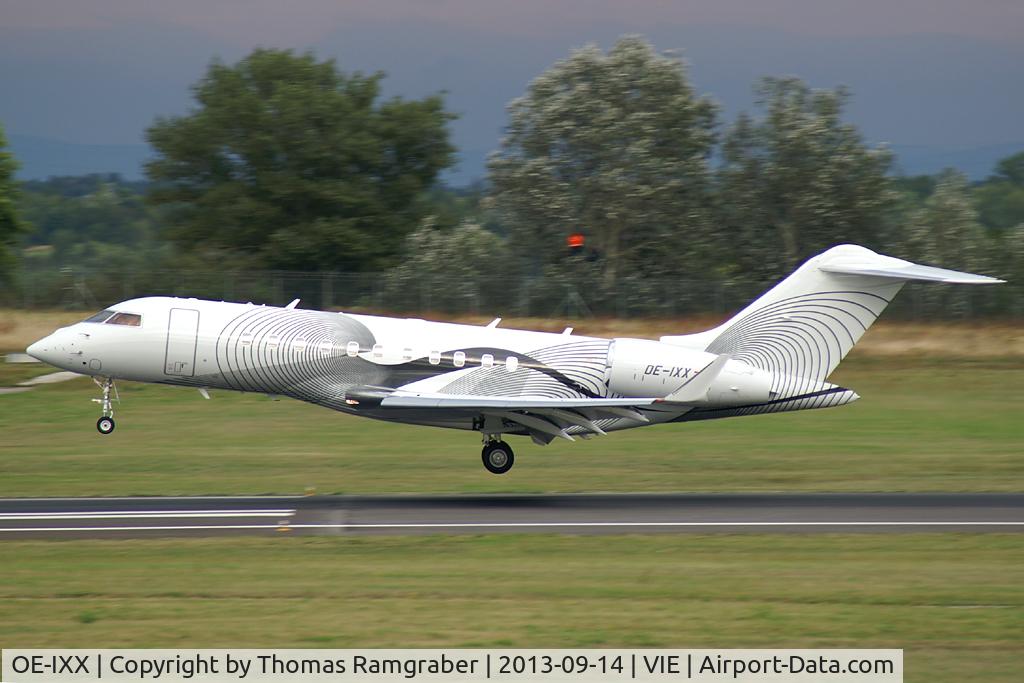 OE-IXX, 2012 Bombardier BD-700-1A11 Global 5000 C/N 9528, Amira Air Bombardier Globalexpress