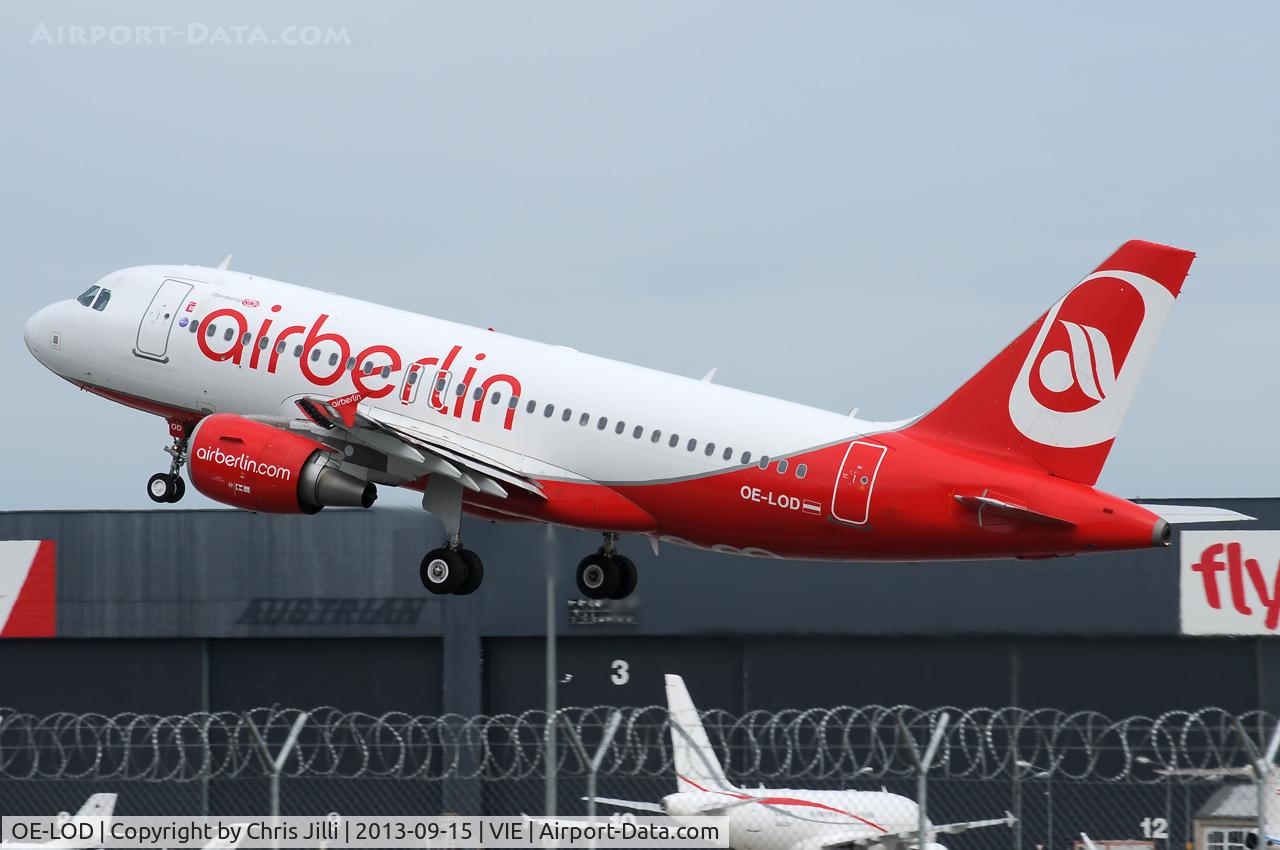 OE-LOD, 2008 Airbus A319-112 C/N 3689, Air Berlin (NIKI)