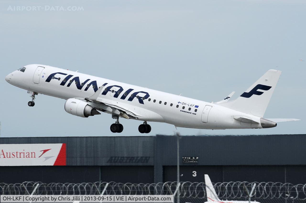 OH-LKF, 2007 Embraer 190LR (ERJ-190-100LR) C/N 19000066, Finnair