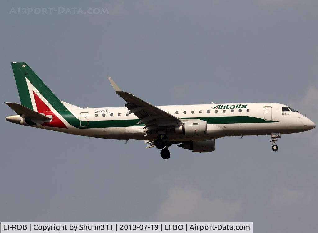 EI-RDB, 2011 Embraer 175LR (ERJ-170-200LR) C/N 17000331, Landing rwy 14R