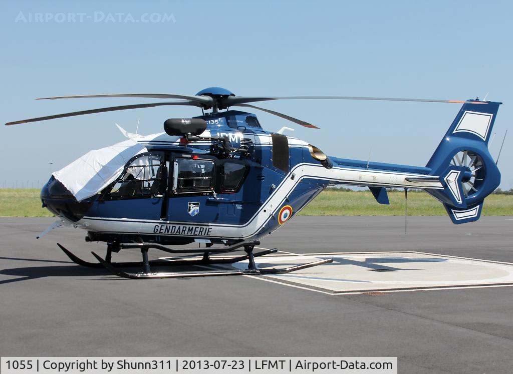 1055, 2012 Eurocopter EC-135T-2 C/N 1055, Parked at his gate...