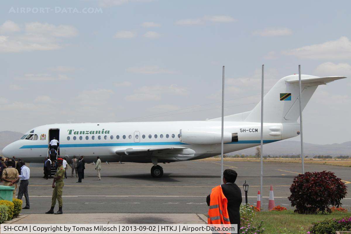 5H-CCM, 1978 Fokker F.28-3000 Fellowship C/N 11137, 