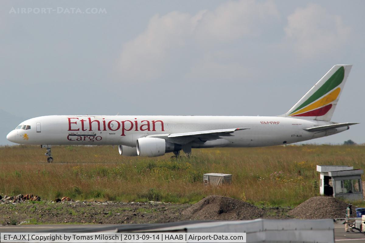 ET-AJX, 1991 Boeing 757-260/PCF C/N 25014/348, 