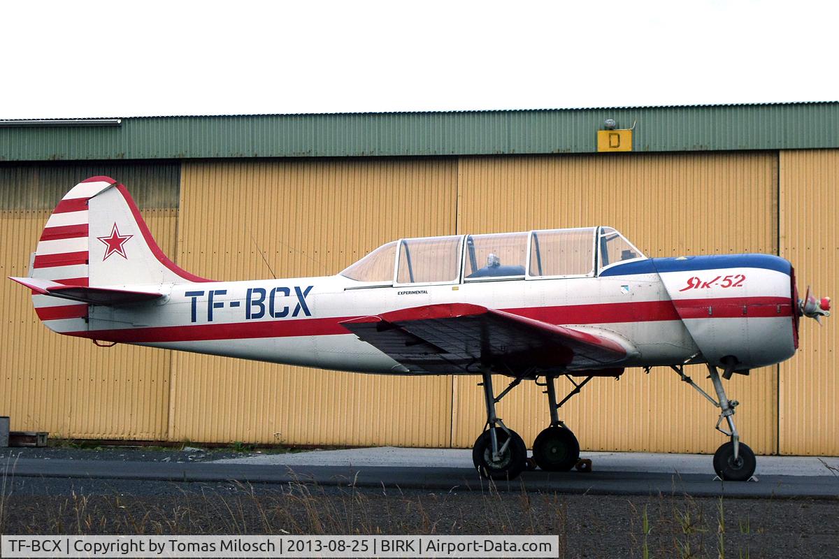 TF-BCX, Yakovlev Yak-52 C/N 822414, 