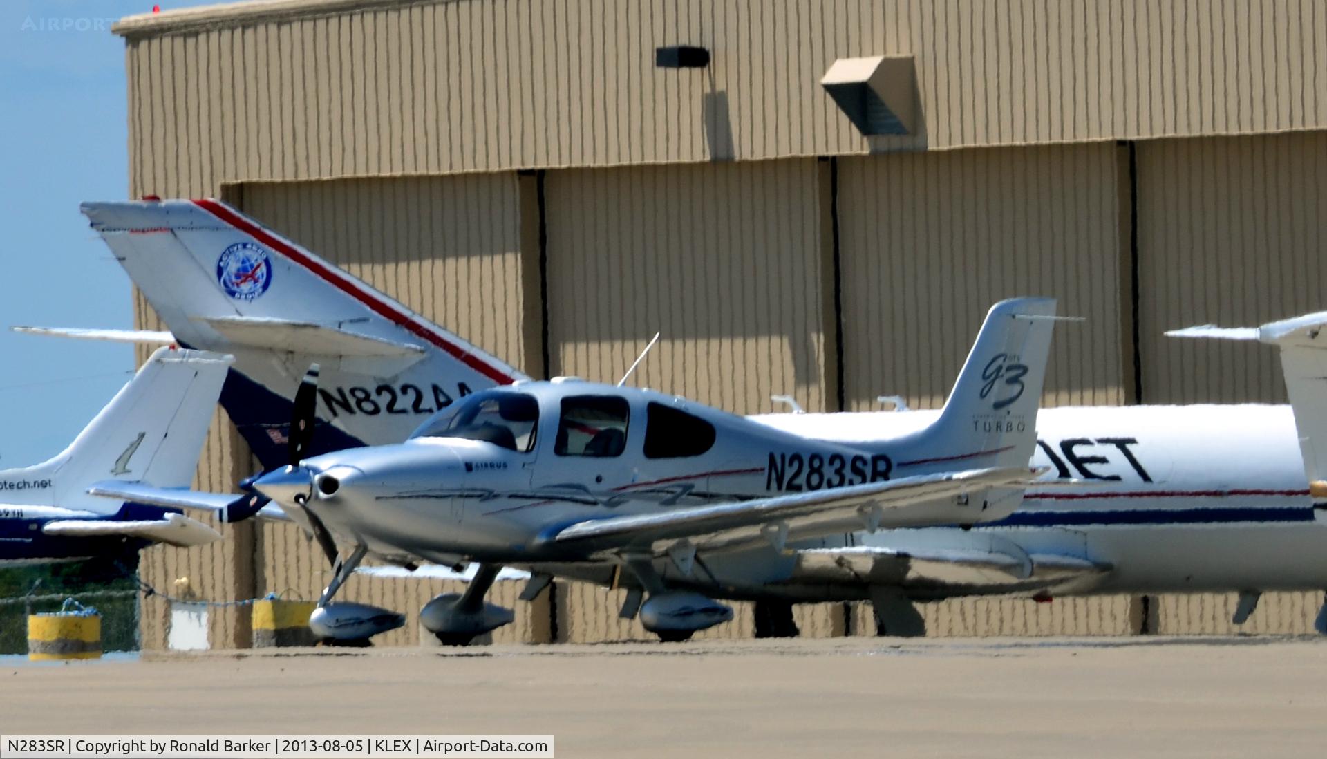 N283SR, 2007 Cirrus SR22 G3 GTS C/N 2682, Lexington, KY