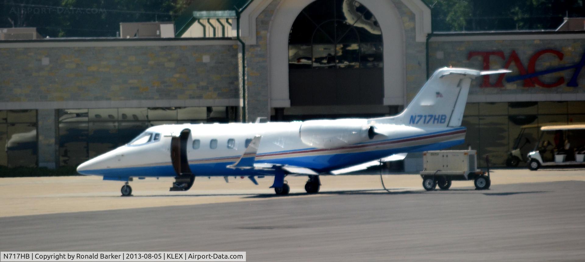 N717HB, 1982 Gates Learjet 55 C/N 066, Lexington