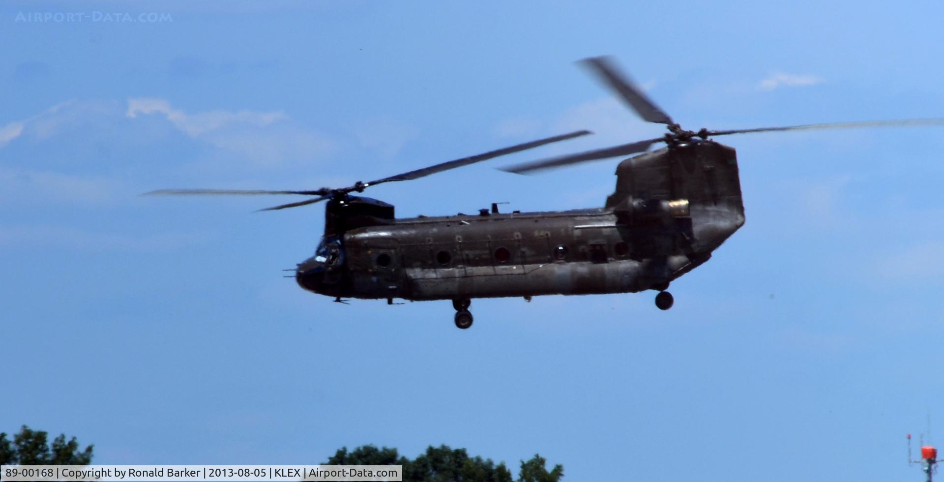 89-00168, 1989 Boeing Vertol CH-47D Chinook C/N M.3322, Departure LEX