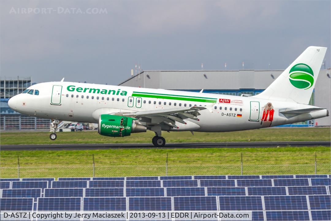 D-ASTZ, 2007 Airbus A319-112 C/N 3019, Airbus A319-112,