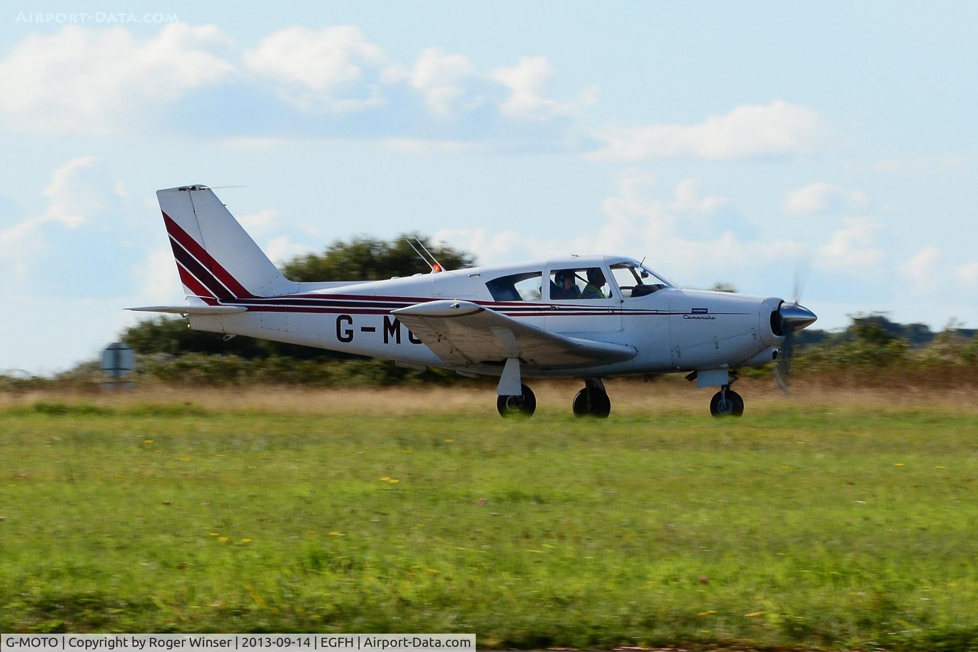 G-MOTO, 1962 Piper PA-24-180 Comanche Comanche C/N 24-3239, Visiting Piper Comanche.