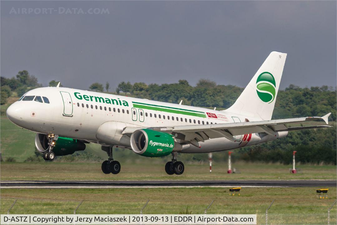 D-ASTZ, 2007 Airbus A319-112 C/N 3019, Airbus A319-112