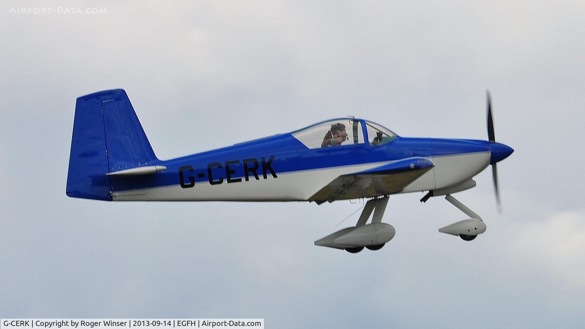 G-CERK, 2007 Vans RV-9A C/N PFA 320-14049, Resident RV-9A.