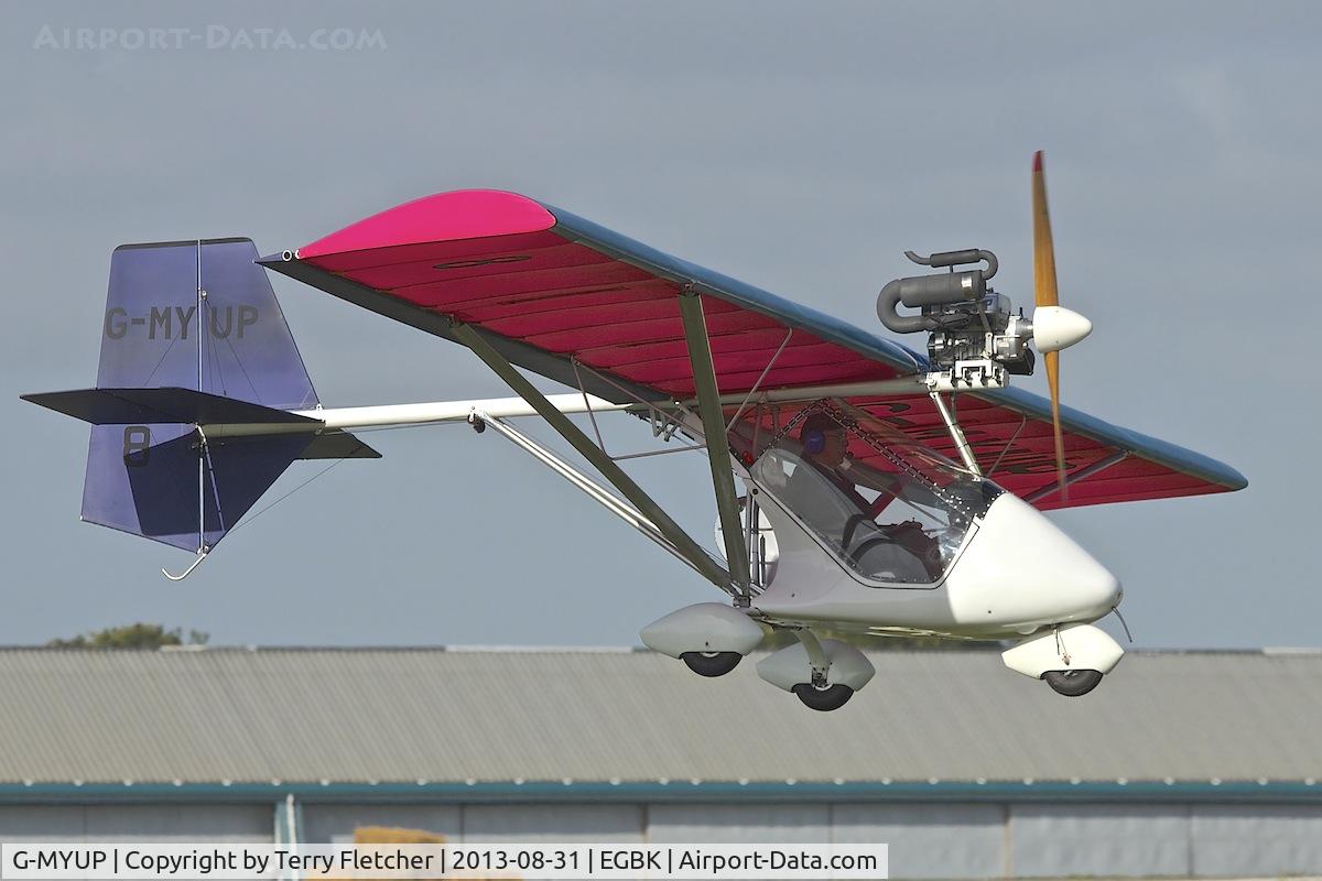 G-MYUP, 1995 Letov LK-2M Sluka C/N PFA 263-12785, Attended the 2013 Light Aircraft Association Rally at Sywell in the UK