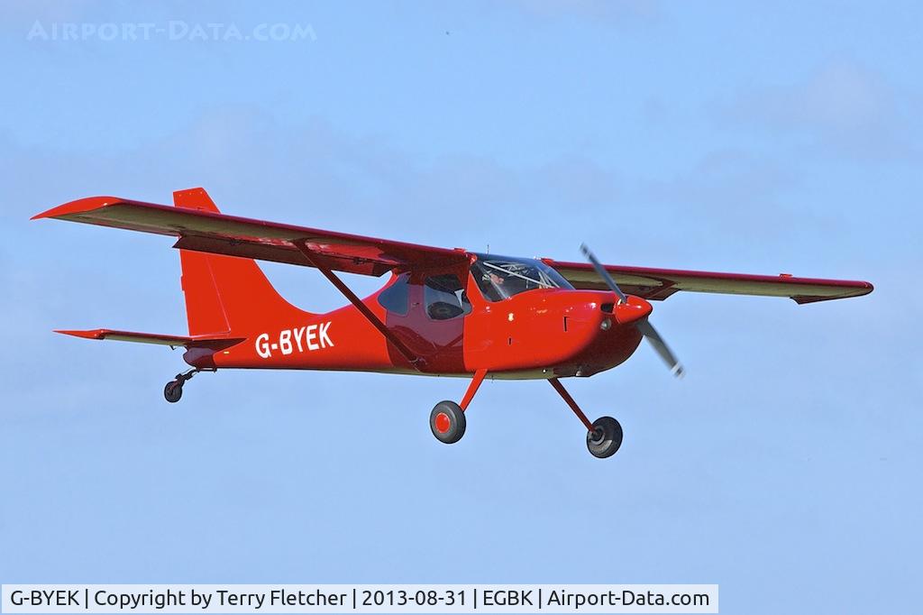 G-BYEK, 2000 Stoddard-Hamilton GlaStar GS-1 C/N PFA 295-13087, Attended the 2013 Light Aircraft Association Rally at Sywell in the UK