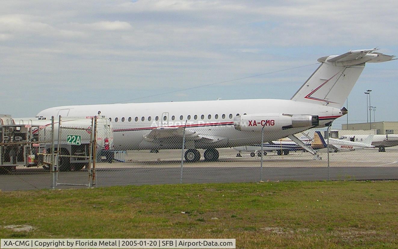XA-CMG, 1966 BAC 111-401AK One-Eleven C/N BAC.079, Private BAC -111 at Sanford