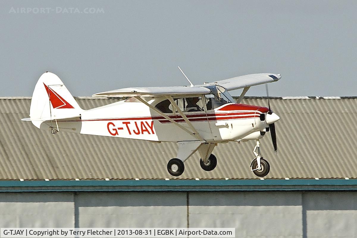 G-TJAY, 1952 Piper PA-22-135 Tri-Pacer C/N 22-730, Attended the 2013 Light Aircraft Association Rally at Sywell in the UK