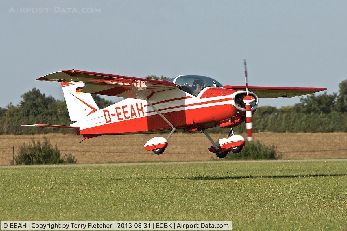 D-EEAH, 1967 Bolkow Bo-208C Junior C/N 658, Attended the 2013 Light Aircraft Association Rally at Sywell in the UK