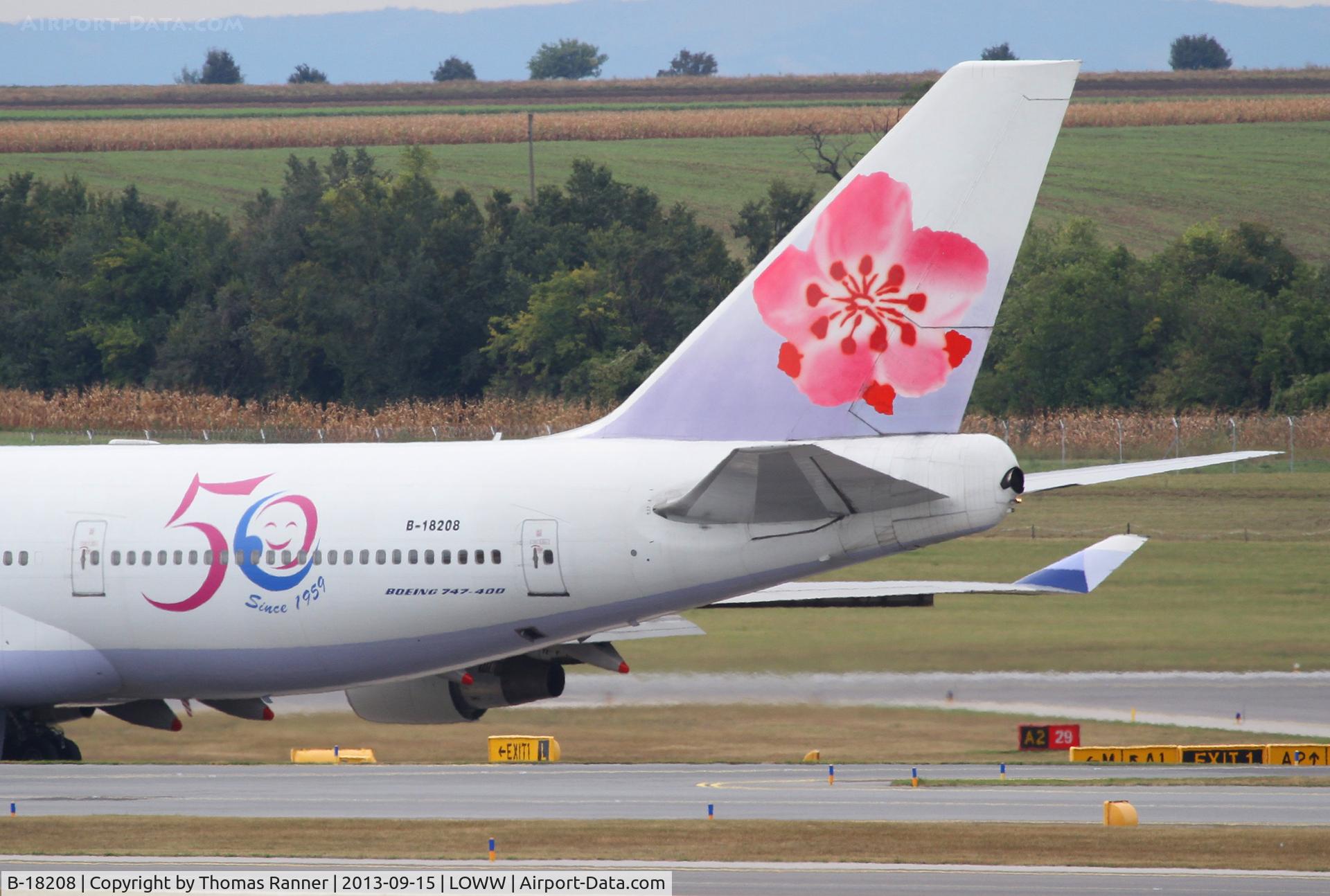 B-18208, 1998 Boeing 747-409 C/N 29031, China Airlines B747