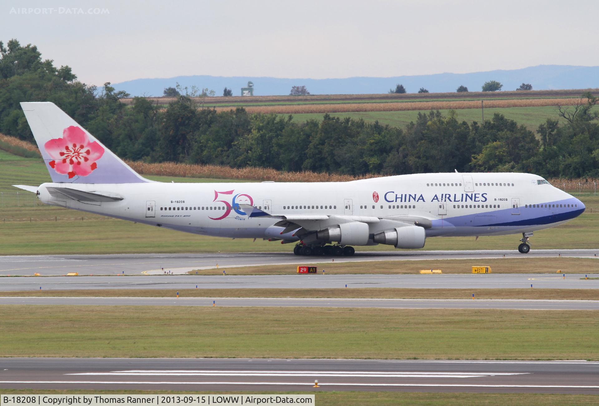 B-18208, 1998 Boeing 747-409 C/N 29031, China Airlines B747