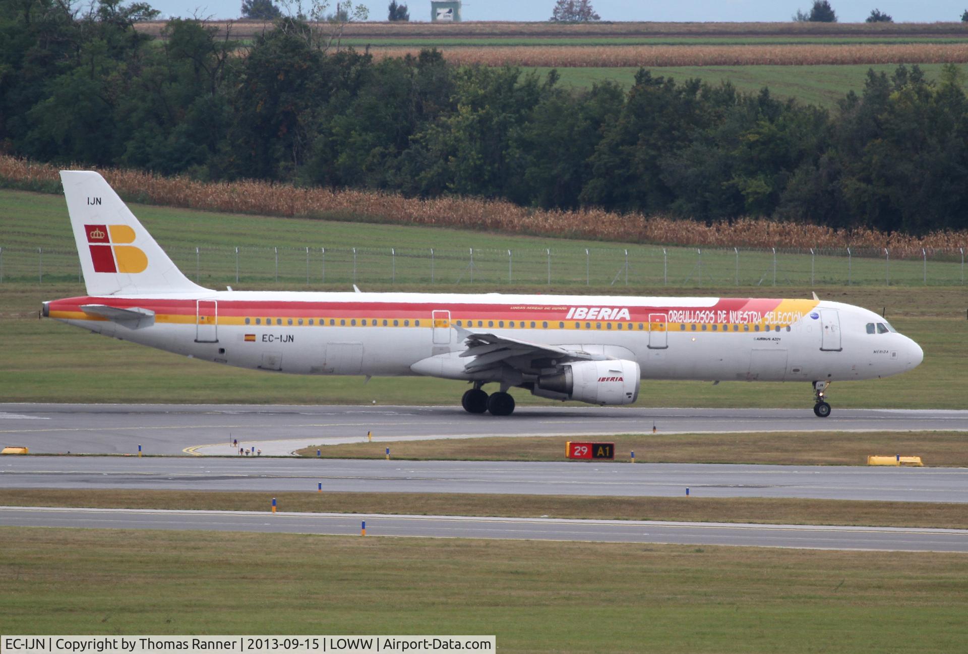 EC-IJN, 2002 Airbus A321-211 C/N 1836, Iberia A321