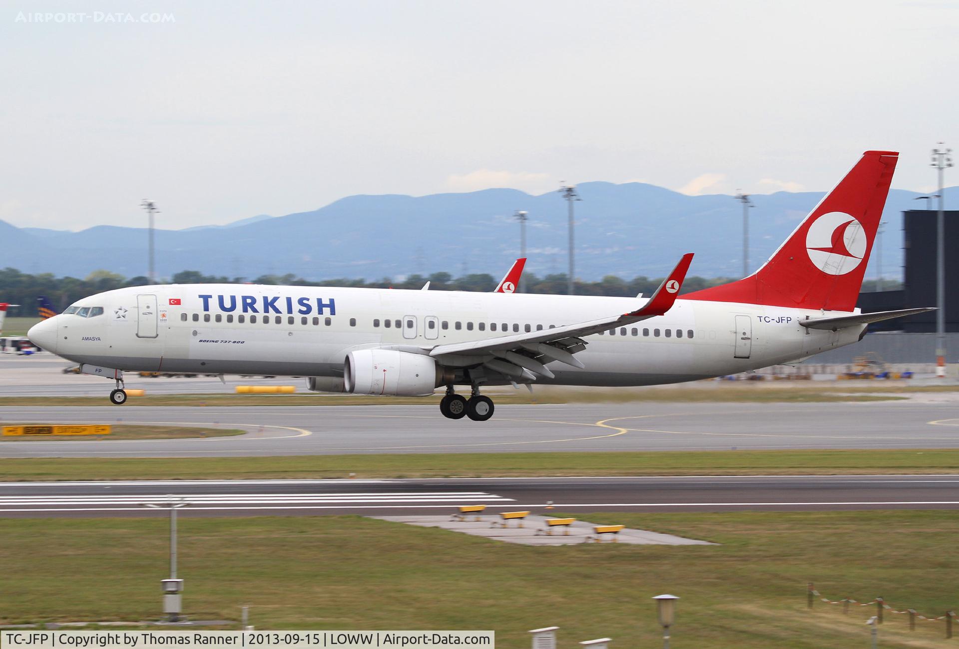 TC-JFP, 1999 Boeing 737-8F2 C/N 29778/349, Turkish B737