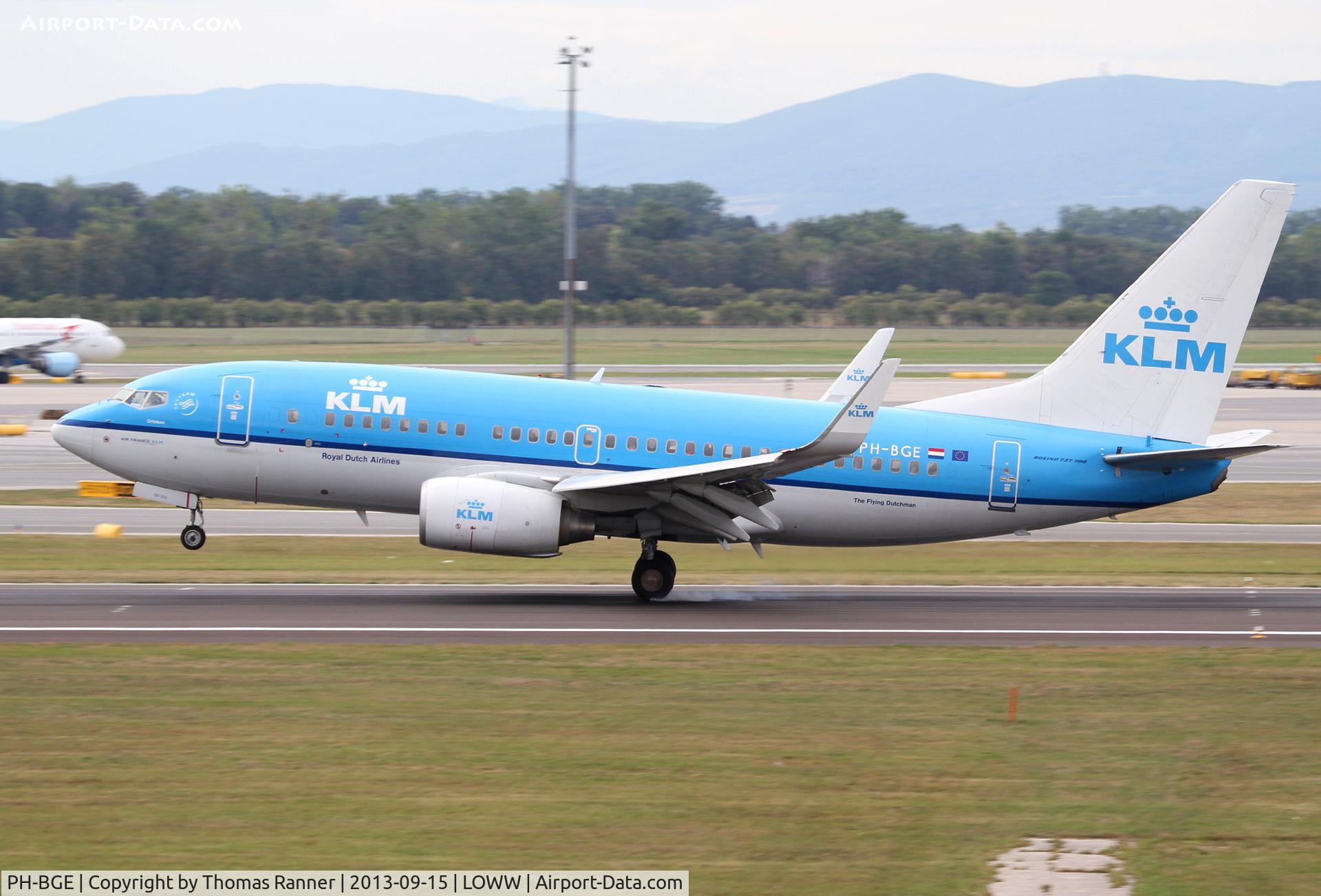 PH-BGE, 2008 Boeing 737-7K2 C/N 30371, KLM B737