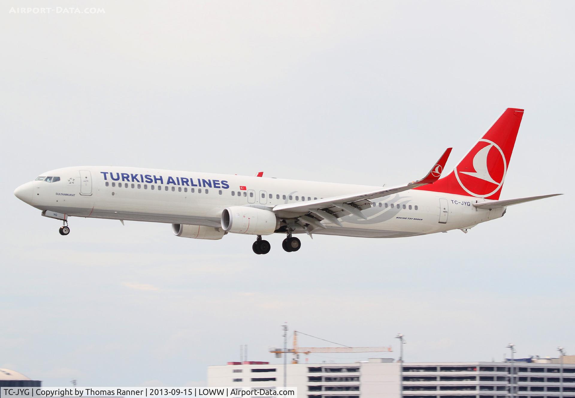 TC-JYG, 2012 Boeing 737-9F2/ER C/N 40983, Turkish B737