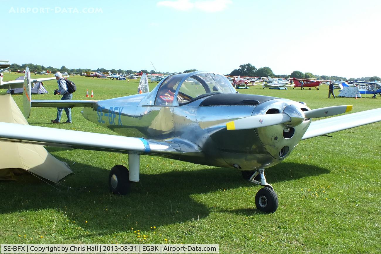 SE-BFX, 1947 Erco 415D Ercoupe C/N 4413, at the LAA Rally 2013, Sywell