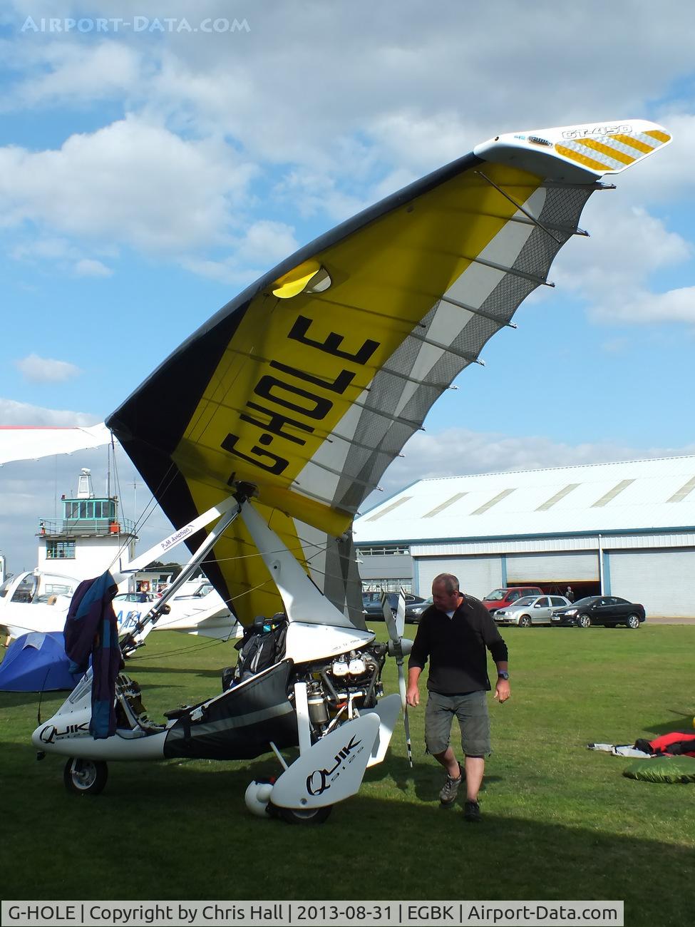 G-HOLE, 2006 P&M Aviation Quik GT450 C/N 8193, at the LAA Rally 2013, Sywell