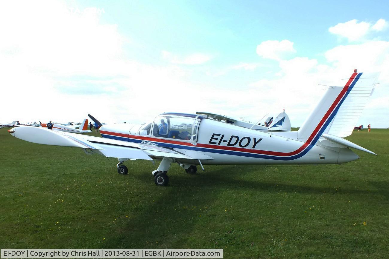 EI-DOY, 1994 PZL-Okecie PZL-110 Koliber 150A C/N 04940072, at the LAA Rally 2013, Sywell